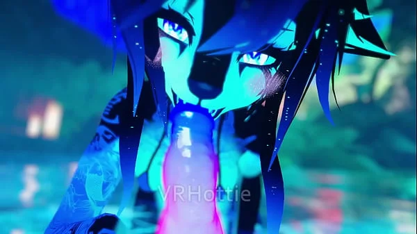 POV Furry Fuck In Hot Spring Lap Dance VRChat ERP