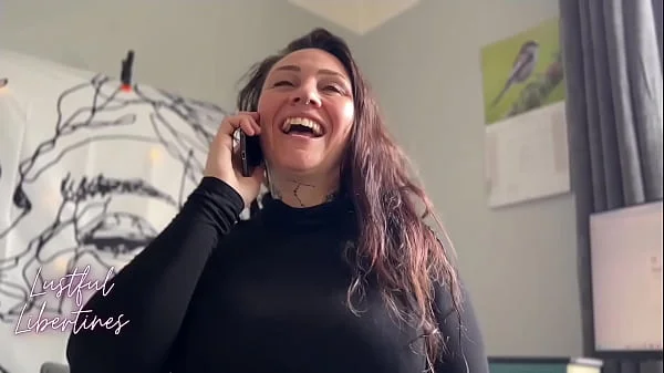 Creampie Stepmom while she takes a work call