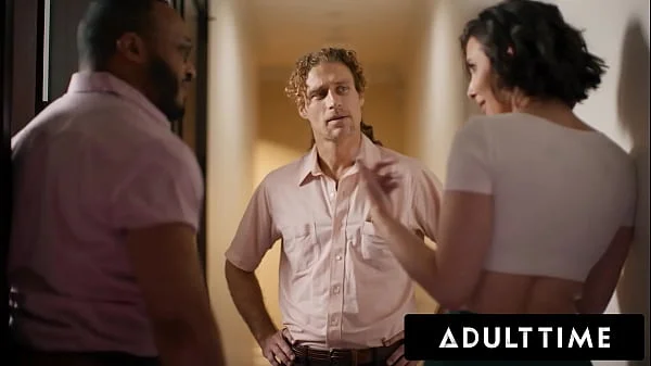 ADULT TIME - Hotwife Casey Calvert's Horny In-Laws AIRTIGHT GANGBANG BUKKAKE Her With Husband's Help