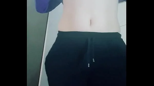 Lovely young girl taking off her clothes - Hana Lily