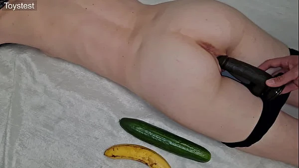 DILDO? Banana? CUCUMBER? Choosing BEST for Tiny pussy