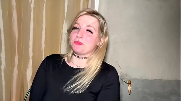 Real French Blonde Amateur First Threesome