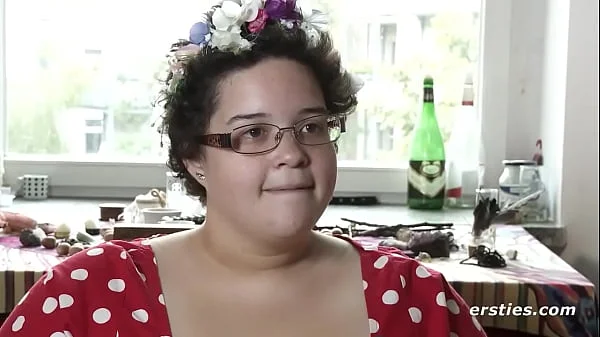 Ersties: Amateur Babe With Big Tits Masturbates With a Vibrator