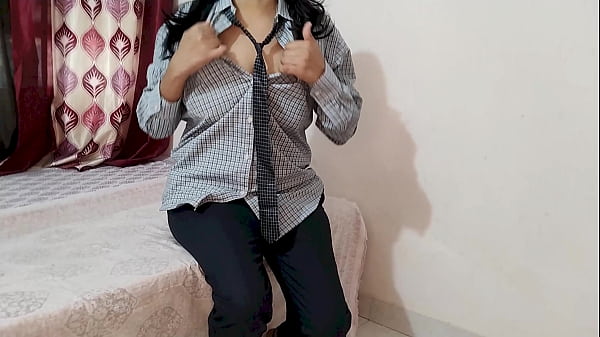 Young school girl got fucked by principal sir in his house for good marks