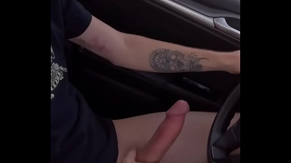 Jerking off while driving