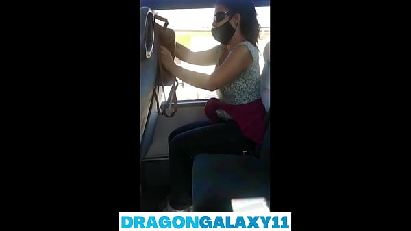 (PUBLIC BUS) AMATEUR HOT BRUNETTE SUCKING N FLASHING COMPILATION