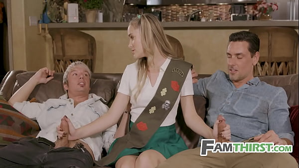 Step Dad &amp_ Step Bro Realize Teen Was Selling A Lot More Than Cookies - FamThirst