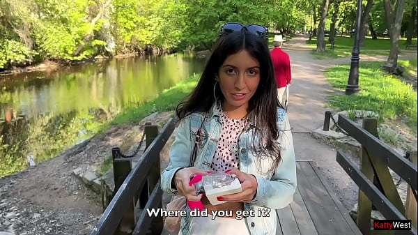 My friend controls my orgasms in public with a toy from flirtwithsb