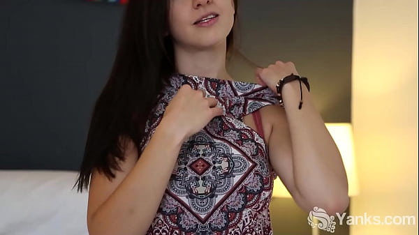 Hot cute Teen teases - brunette