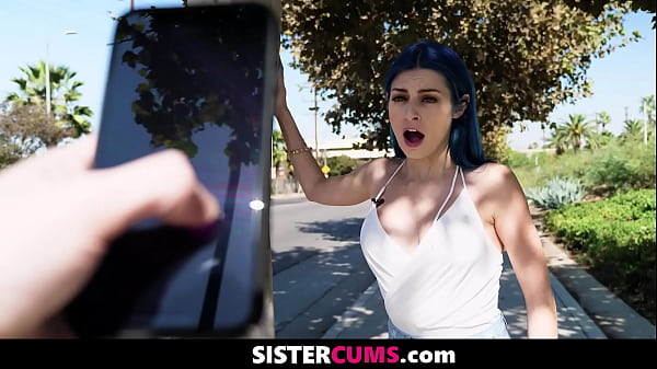 SisterCums - Annoying My Step Sister with Remote Control on Streets